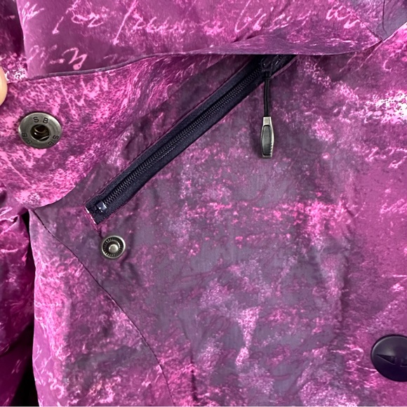 Columbia Tie Dye Print Titanium Snowboard Jacket Coat - Picture 4 of 15